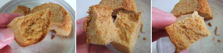 黒糖保存パンの断面図2